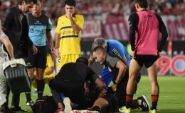 Arjantin’de oynanan maçta futbolcu nöbet geçirdi, mücadele tatil edildi
