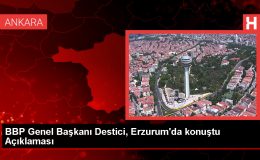 BBP Genel Başkanı Mustafa Destici, Anayasa Mahkemesi Başkanı Kadir Özkaya’yı tebrik etti