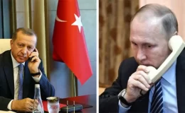 Cumhurbaşkanı Erdoğan, Putin ile telefonda görüşerek, terör saldırısından dolayı taziye dileklerini iletti