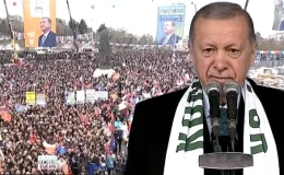 Cumhurbaşkanı Erdoğan’dan Konya’da gövde gösterisi! Seçim mitingine 110 bin kişi katıldı