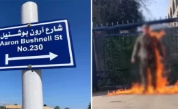 Filistin’de bir sokağa, Gazze için kendini yakan ABD’li asker Bushnell’in adı verildi
