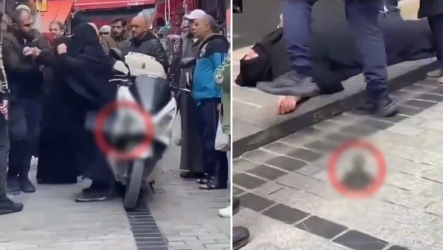 İstanbul Fatih’te çarşaflı kadına sokak ortasında dayak: 50 liramı ver lan, senin Allah’ını kitabını