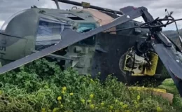 İzmir Urla’da askeri helikopter zorunlu iniş yaptı: 1 yaralı
