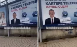 Kocaeli Büyükşehir Belediye Başkan Adayı Tahir Büyükakın’ın afişleri İzmir’e asıldı