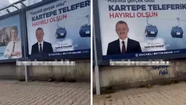 Kocaeli Büyükşehir Belediye Başkan Adayı Tahir Büyükakın’ın afişleri İzmir’e asıldı