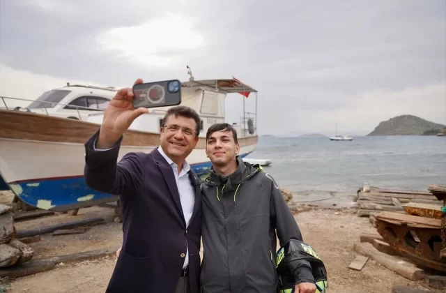 Mehmet Tosun, Bodrum’da vatandaşlarla buluştu