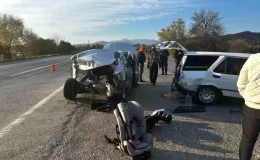 Muğla’da zincirleme kaza: 5 kişi yaralandı