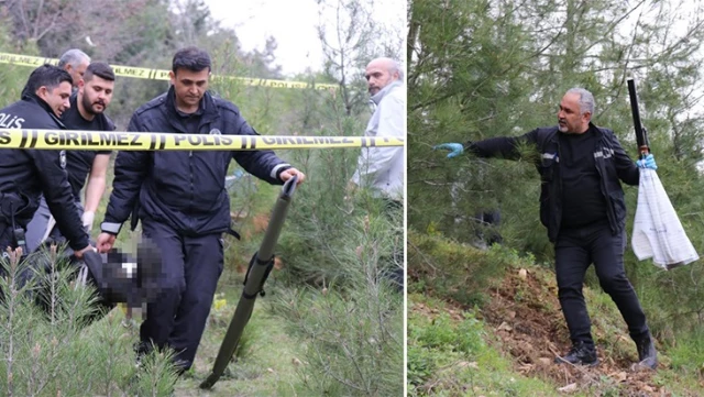 Ormanda mantar aradıkları sırada göğsünden vurulmuş ceset buldular