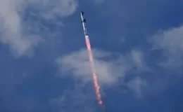 SpaceX starship roketi, Teksas’tan üçüncü test için fırlatıldı