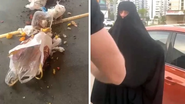 Spor salonuna çöp döktüler: Ramazanda edepsizlik yapmayın