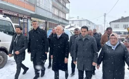 Ulaştırma Bakanı Ahmet Arslan Sarıkamış’ta Vatandaşlarla Buluştu