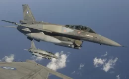 Yunan Hava Kuvvetlerine ait F-16 savaş uçağı Ege Denizi’nde düştü