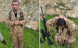 Zeytin Dalı Harekatı bölgesine sızmaya çalışan terörist kıskıvrak yakalandı