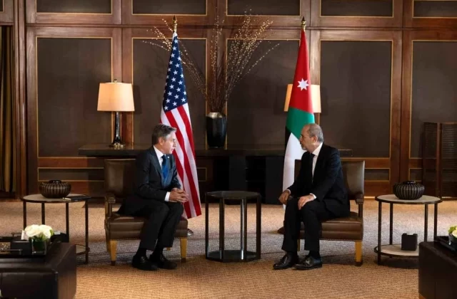 ABD Dışişleri Bakanı Blinken, Ürdün Kralı ile görüştü