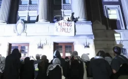 ABD’deki Columbia Üniversitesi’nde Filistin yanlısı öğrenciler dekanlık binasını bastı