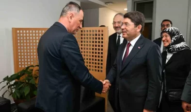 Adalet Bakanı Yılmaz Tunç, Bosna-Hersek Hakimler ve Savcılar Yüksek Kurulu Başkanı Halil Lagumdzija ile bir araya geldi