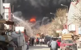 Ankara’da Hurdacılar Sitesi’nden alevler yükseldi! Yangın 3 iş yerine sıçradı