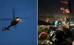 Antalya’da teleferik kazası! Mahsur kalan 137 kişi kurtarıldı, 5 kabindeki tahliye çalışması sürüyor