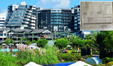 Antalya’daki lüks otelde Türk müşteriye 4 bin 200 TL’lik “Milliyet farkı” faturası