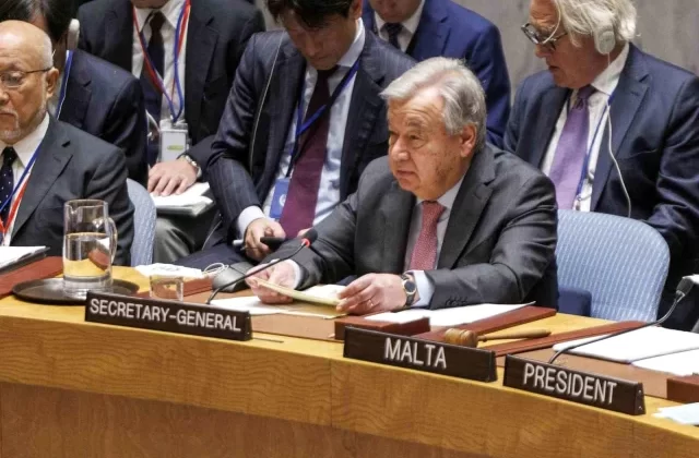 BM Genel Sekreteri İsrail’in Refah’a planladığı askeri harekata karşı uyarıda bulundu