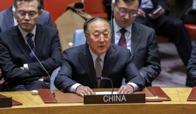 Çin BM Güvenlik Konseyi’nde İsrail Refah’a saldırı planından vazgeçmesini istedi