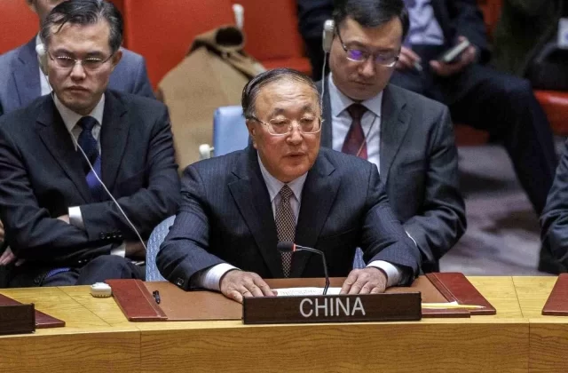 Çin BM Güvenlik Konseyi’nde İsrail Refah’a saldırı planından vazgeçmesini istedi