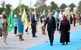 Cumhurbaşkanı Erdoğan, Tanzanya Cumhurbaşkanı Hassan’ı karşıladı