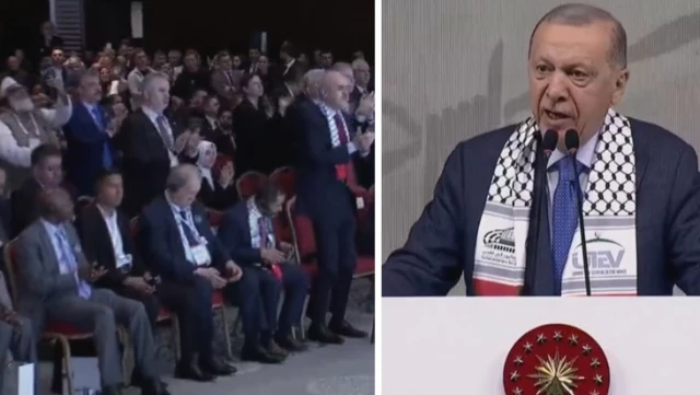 Cumhurbaşkanı Erdoğan’dan İsrail’e bir “One Minute” çıkışı daha! Salondakiler ayakta alkışladı