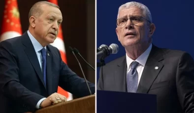 Cumhurbaşkanı Erdoğan’dan İYİ Parti’nin yeni lideri Dervişoğlu’na tebrik telefonu