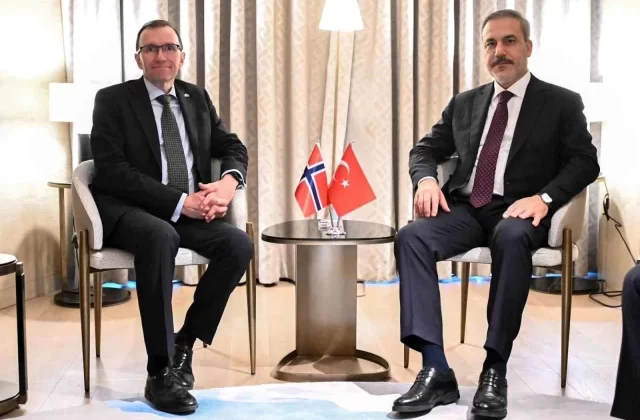 Dışişleri Bakanı Hakan Fidan, Norveç Dışişleri Bakanı ile görüştü