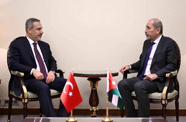 Dışişleri Bakanı Hakan Fidan, Ürdün Dışişleri Bakanı ile görüştü