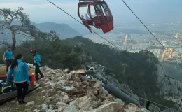 Facianın boyutu görüntülere yansıdı! Antalya’daki teleferik kazasında kurtarma çalışmaları sürüyor