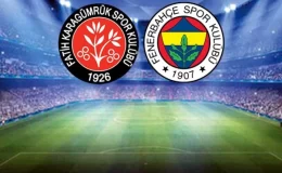 Fatih Karagümrük-Fenerbahçe maçında ilk 11’ler belli oldu