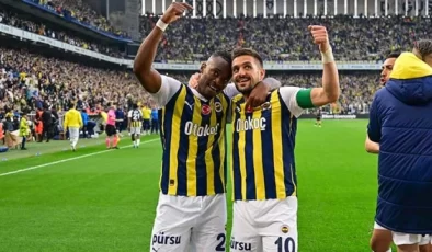 Fenerbahçe, sahasında Beşiktaş’ı 2-1 mağlup etti