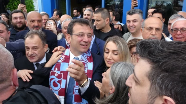 İmamoğlu’na memleketi Trabzon’da davullu zurnalı karşılama: Cumhurbaşkanım Allah’ına kurban