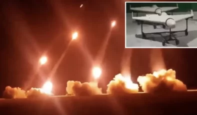İran, İsrail’i vurduğu İHA ve füzelerin videosunu paylaştı