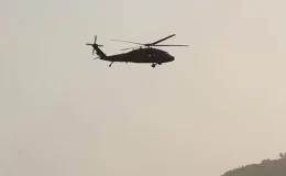 Isparta’da askeri helikopter zorunlu iniş yaptı