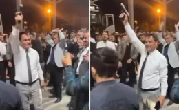 Isparta’da belediye başkanından silahlı seçim kutlaması
