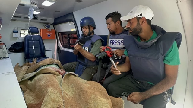 İsrail’in Gazze saldırısında TRT ekibi yaralandı