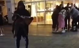 İstanbul Beylikdüzü’nde eğlence mekanı çıkışında kadınlar arasında kavga