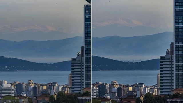 İstanbul’da bayram tatili nedeniyle hava kirliliği azaldı, 3 şehir tek noktadan görüldü