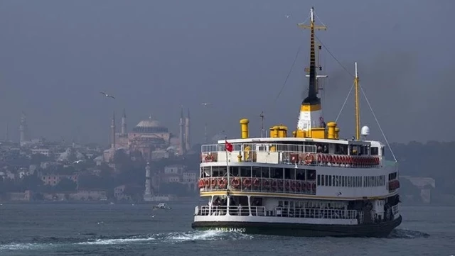 İstanbul’da hava şartları vapur seferlerini iptal ettirdi