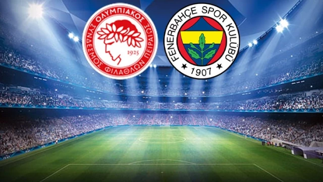 Kanarya avantaj peşinde! İşte Olympiakos-Fenerbahçe maçının muhtemel 11’leri