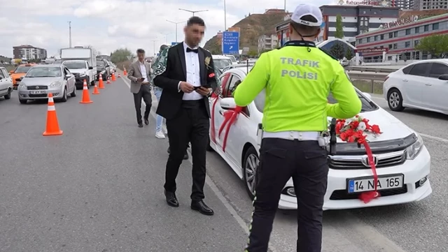 Kırıkkale’de kural ihlali yapan sürücü polisleri tehdit etti: Bakanlık personeliyim