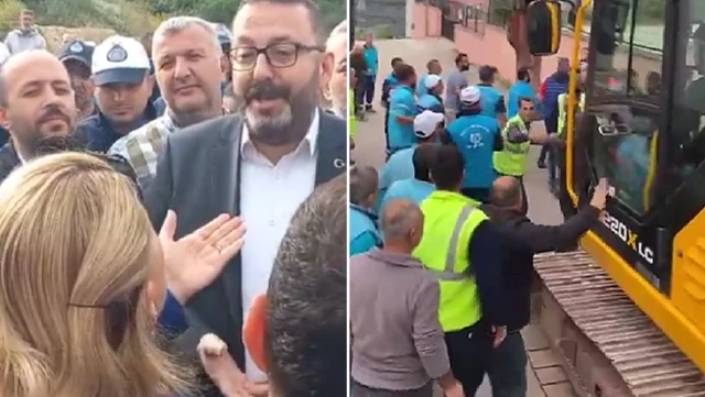 Kocaeli Büyükşehir Belediyesi’nden arbede açıklaması! “Yorumsuz” ifadesiyle video paylaştılar