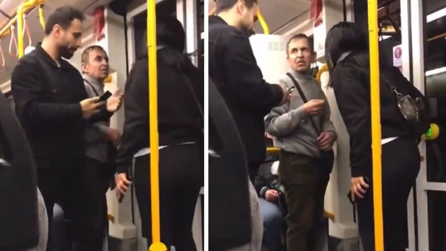Metroda iğrenç olay! Genç kadın, gözlerinin içine bakarak kendini tatmin eden adama saldırdı