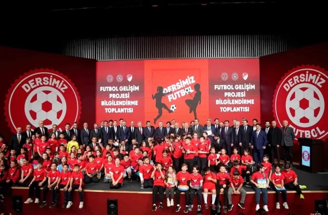 Milli Eğitim Bakanlığı, Gençlik ve Spor Bakanlığı ve Türkiye Futbol Federasyonu arasında Futbol Gelişim Projesi imzalandı