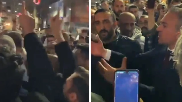 Sivas’ta seçimi kazanan BBP’li başkan, tekbir getirerek gösteri yapan partililerini susturdu