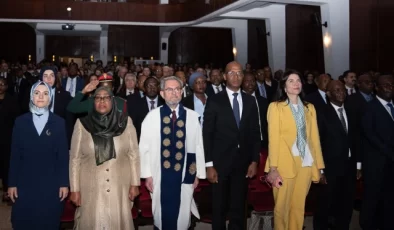 Tanzanya Cumhurbaşkanı Samia Suluhu Hassan’a Ankara Üniversitesi tarafından fahri doktora payesi verildi