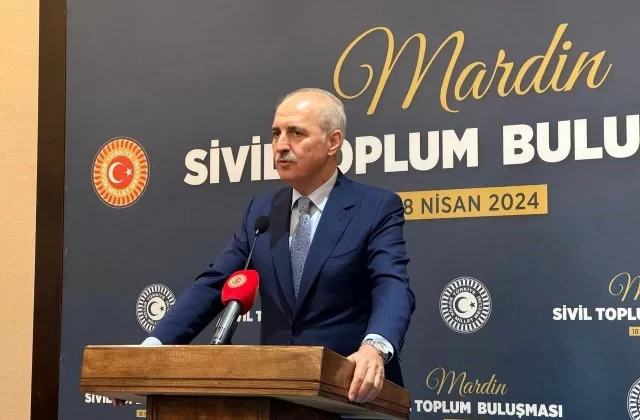 TBMM Başkanı Numan Kurtulmuş Mardin’de Sivil Toplum Kuruluşlarıyla Buluştu